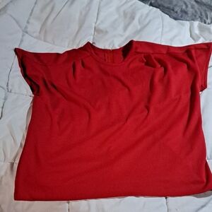 Vtg Robert St. John Inc Red Top